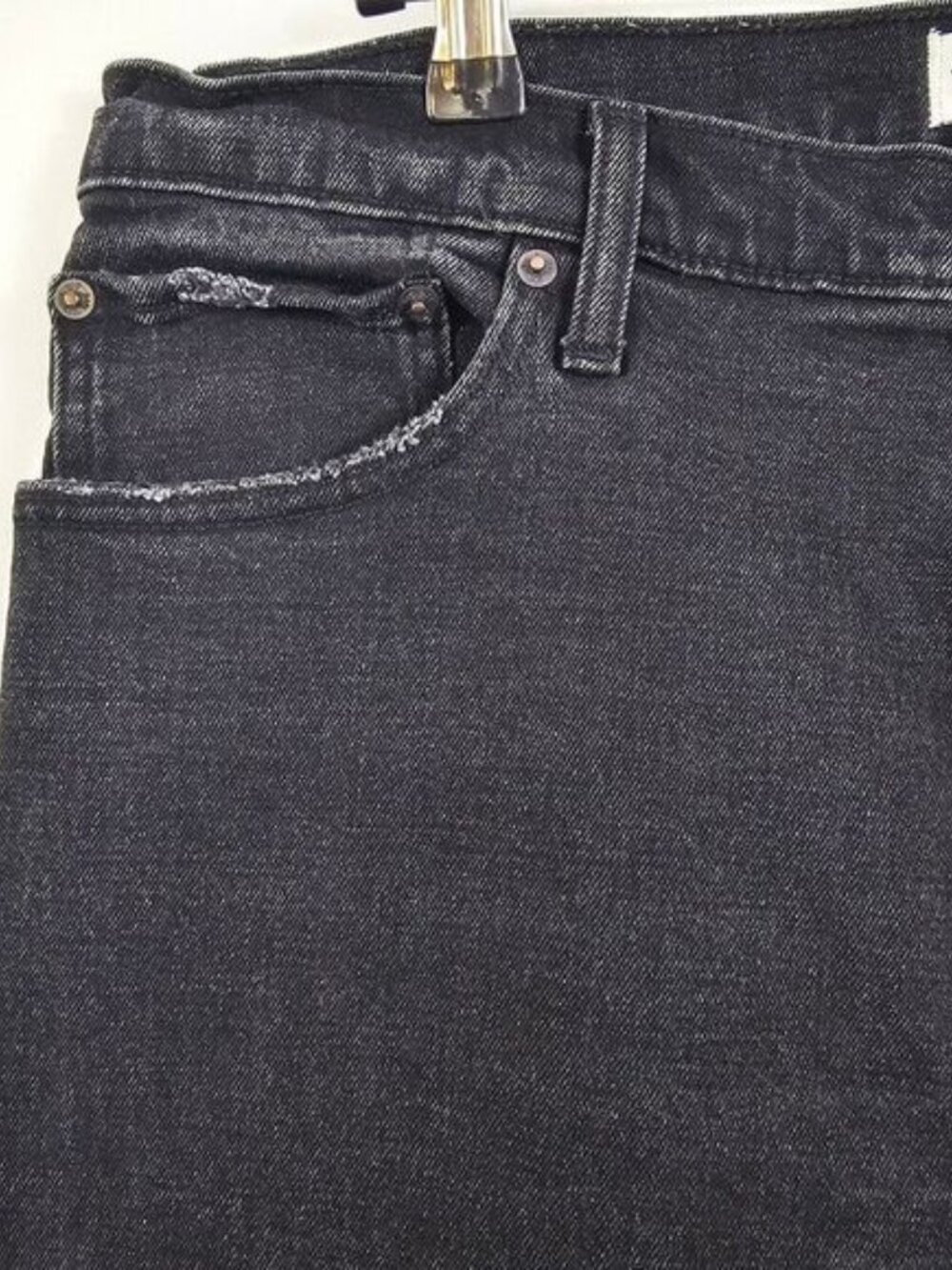 Abercrombie & Fitch The Mom High Rise Jean In Black - Size 14L - Picture 3 of 10